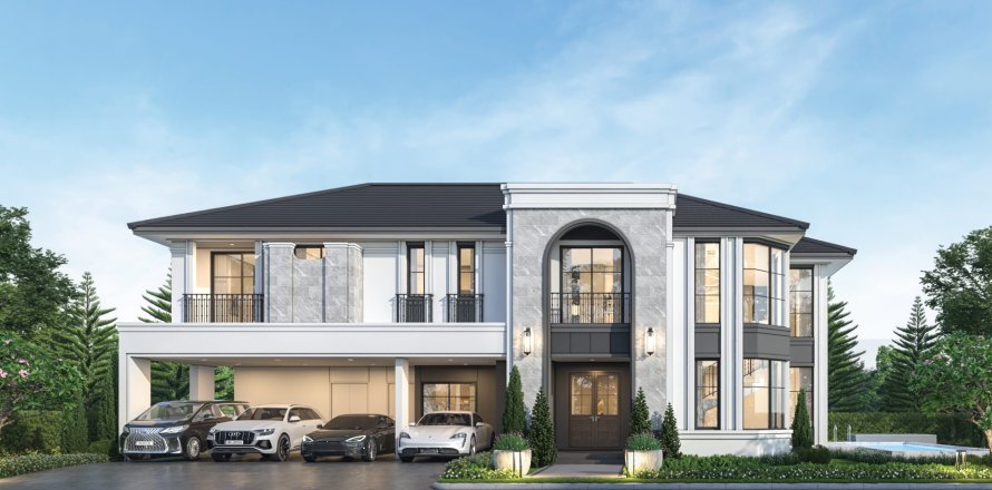 House in Pattaya, Thailand 5 bedrooms № 153314