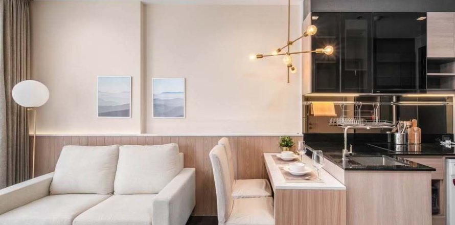 Студия в кондо в Дин Даенге, Бангкок, Таиланд № 153315