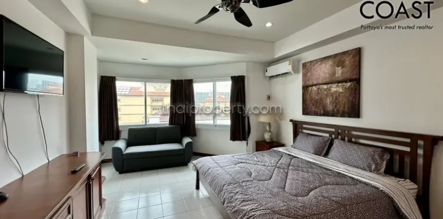 Condominio de 1 dormitorio en Jomtien Beach, Pattaya, Tailandia № 212474