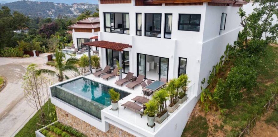 Villa à Ko Samui, Thaïlande 3 chambres № 114055