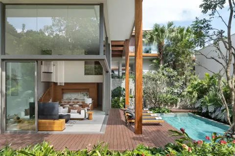 Villa sur Layan Beach, Thaïlande 3 chambres № 190652