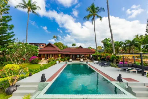 Villa à Ko Samui, Thaïlande 4 chambres № 190653