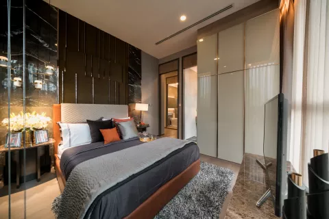 Condo à Ratchathewi, Bangkok, Thaïlande, 2 chambres  № 139213 - photo 14