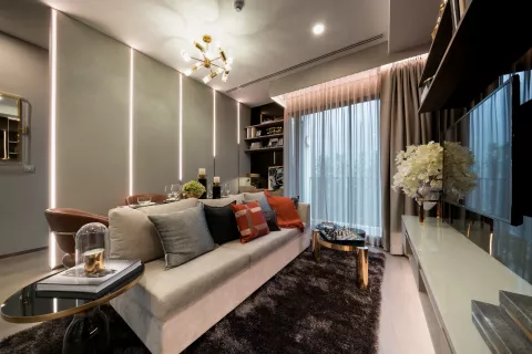Condo à Ratchathewi, Bangkok, Thaïlande, 2 chambres  № 139213 - photo 8