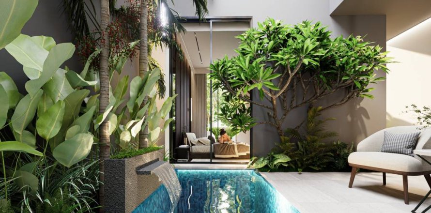 Таунхаус в Пхукете, Таиланд с 2 спальнями  № 160152