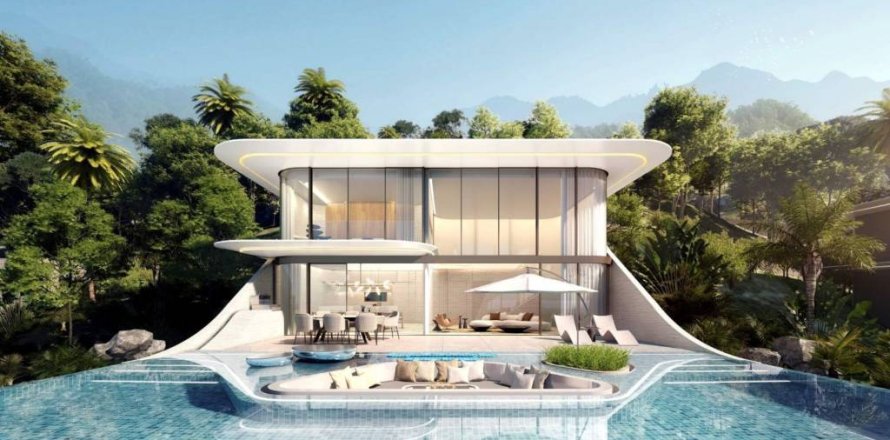 Вилла в Пхукете, Таиланд с 4 спальнями № 160155