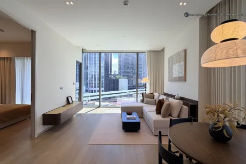 Condo à Bangkok, Thaïlande, 2 chambres  № 201388