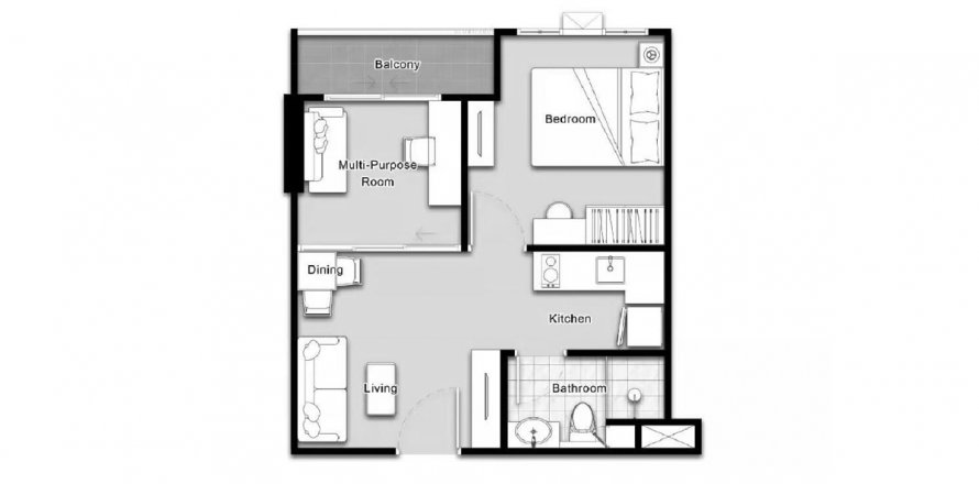 ЖК Mira Monte Hua Hin 94 в Хуа Хине, Таиланд № 27618 - фото 1