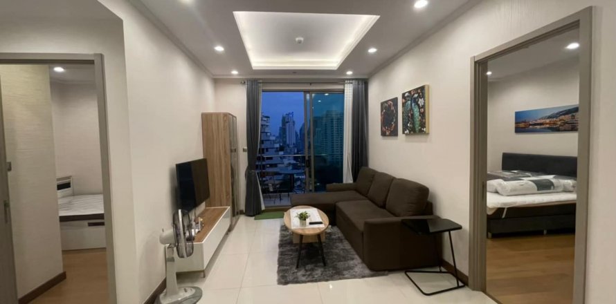 Кондоминиум с 2 спальнями в Бангкоке, Таиланд № 143137