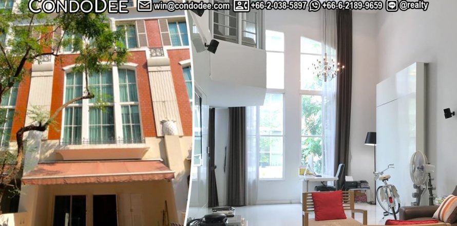 ทาวน์เฮาส์ในวัฒนา, กรุงเทพฯ, ประเทศไทย 4 ห้องนอน № 200762