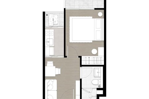 Condo in Pattaya, Thailand, 1 bedroom  № 203657 - photo 19