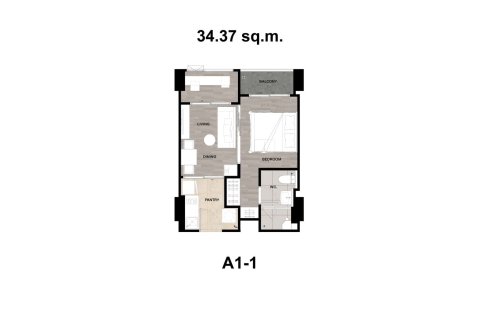 Condo in Bangkok, Thailand, 1 bedroom  № 203661 - photo 17