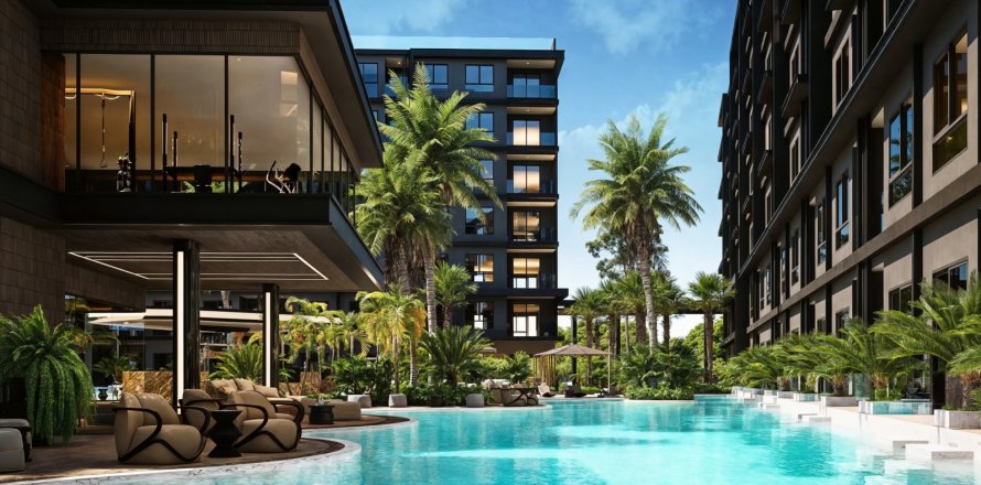 Condo à Pattaya, Thaïlande, 1 chambre  № 165191