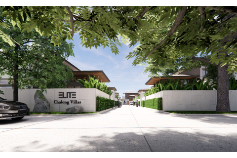 วิลล่าในตำบลฉลอง, ประเทศไทย 4 ห้องนอน № 165193 - รูปถ่าย 20