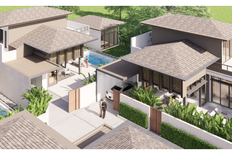 Villa in Chalong, Thailand 3 Schlafzimmer № 165194 - Foto 19