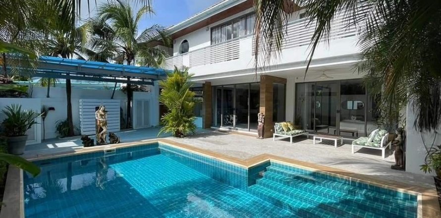 Вилла в Кату, Таиланд с 4 спальнями  № 135822