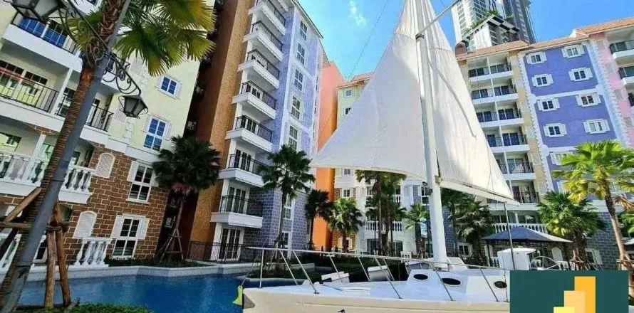 Estudio en el condominio en Pattaya, Tailandia № 211176