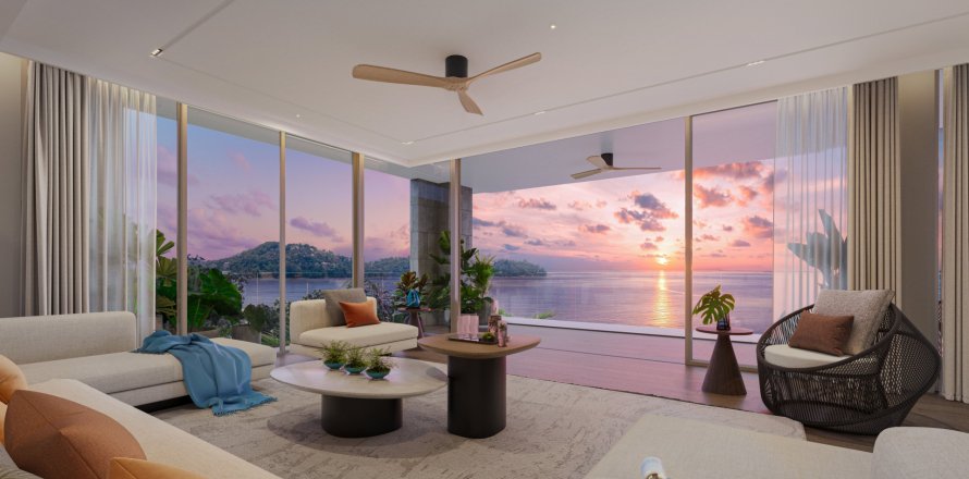 Кондоминиум с 4 спальнями в Пхукете, Таиланд № 144721