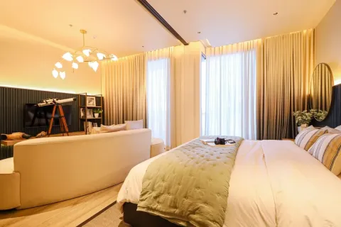คอนโดมิเนียมในจอมเทียน, พัทยา, ประเทศไทย, 1 ห้องนอน № 210275 - รูปถ่าย 19