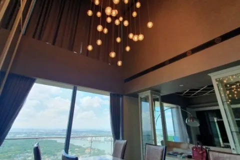Penthouse in Yan Nawa, Bangkok, Thailand 3 Schlafzimmer № 215552 - Foto 4