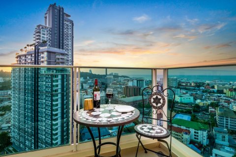 Studio dans le Condo à Pattaya, Thaïlande  № 172088 - photo 26