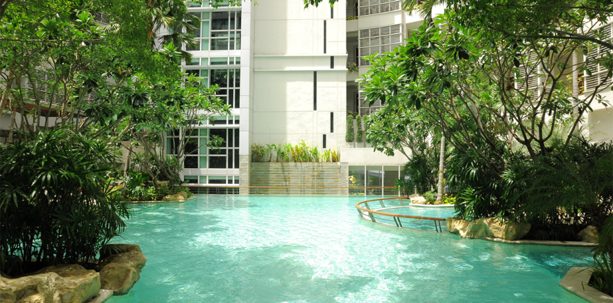 Condo à Bangkok, Thaïlande, 1 chambre № 188793