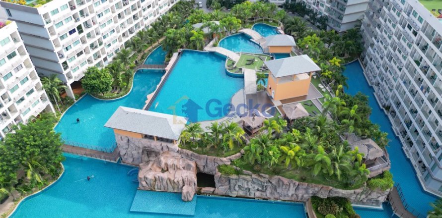 Estudio en el condominio en Pattaya, Tailandia № 209448
