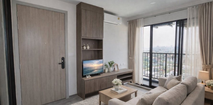 Condo in Bang Kapi, Bangkok, Thailand, 2 bedrooms  № 164674