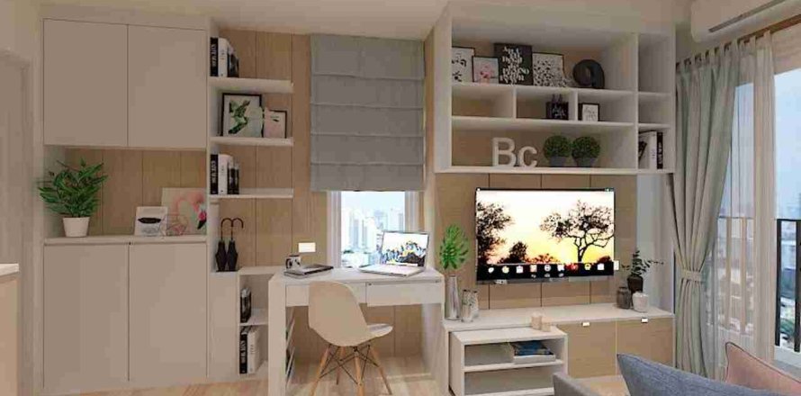 Condo à Bangkok, Thaïlande, 1 chambre  № 183606