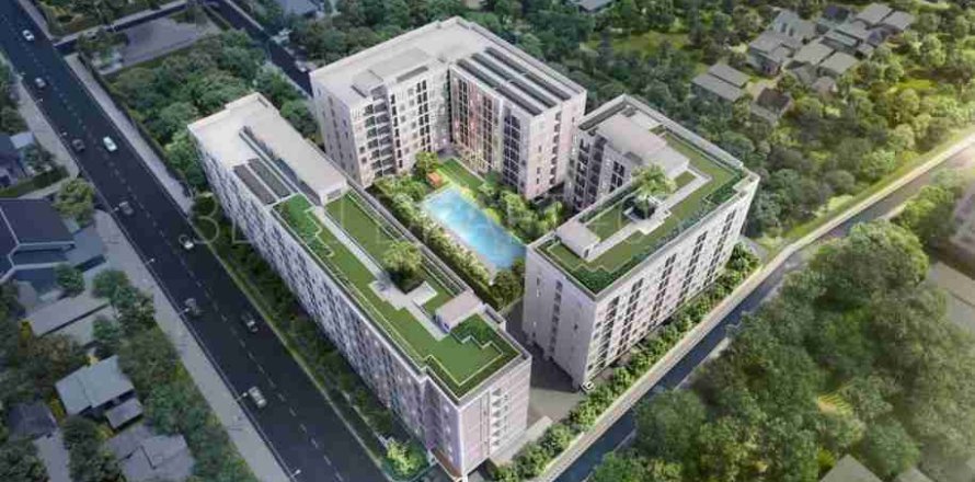 Condo à Bangkok, Thaïlande, 1 chambre  № 208852