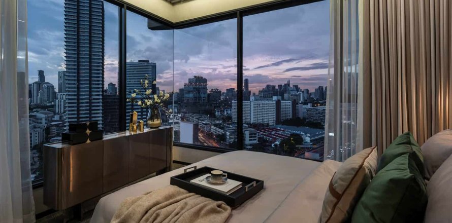 Condo à Bangkok, Thaïlande, 2 chambres  № 166097