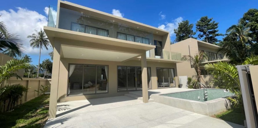 Вилла в Самуи, Таиланд с 3 спальнями  № 166092