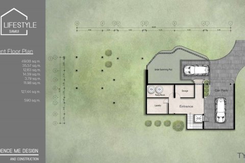 Villa in Ko Samui, Thailand 4 bedrooms № 166091 - photo 10