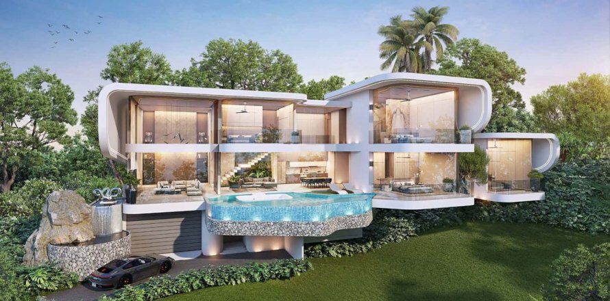 Villa in Ko Samui, Thailand 4 bedrooms № 166091