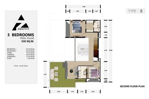 Villa in Phuket, Thailand 3 bedrooms № 163387 - photo 19