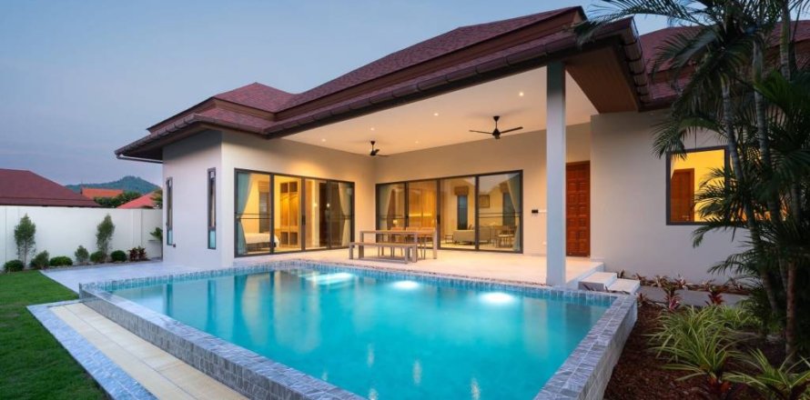 Villa à Hua Hin, Thaïlande 3 chambres № 146699