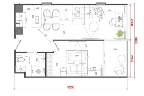 Condo in Phuket, Thailand, 1 bedroom  № 165924 - photo 22