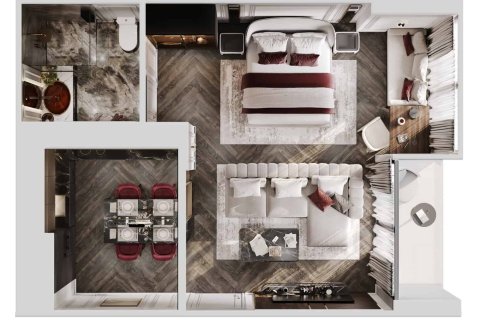 Condo à Phuket, Thaïlande, 1 chambre  № 165929 - photo 25