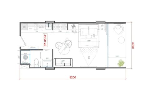 Condo à Phuket, Thaïlande, 1 chambre  № 165925 - photo 16