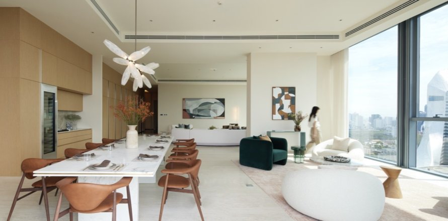 Penthouse à Bangkok, Thaïlande 4 chambres № 180796