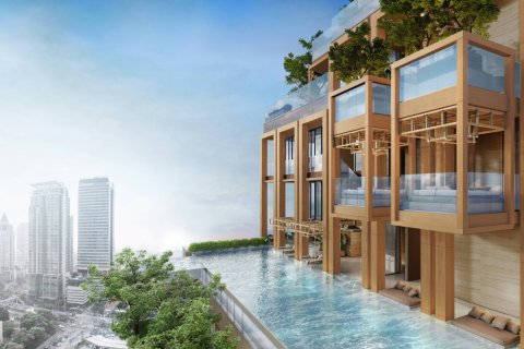 Penthouse à Bangkok, Thaïlande 4 chambres № 180793 - photo 12