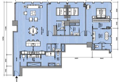 Condo in Bangkok, Thailand, 3 bedrooms  № 180797 - photo 30