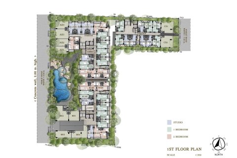 Condo in Pattaya, Thailand, 3 bedrooms  № 165481 - photo 11