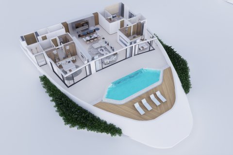 Condo à Bang Tao, Thaïlande, 3 chambres  № 165476 - photo 19