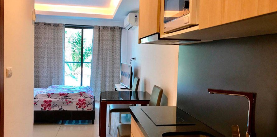 Studio in the Condo on Jomtien Beach, Pattaya, Thailand  № 204334