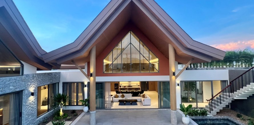 Villa à Bang Tao, Thaïlande 4 chambres № 166288