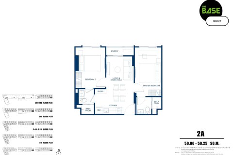 Кондоминиум с 2 спальнями в Пхукете, Таиланд № 166292 - фото 20