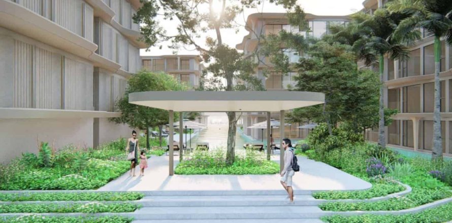 Студия в Банг Тао, Таиланд № 166287