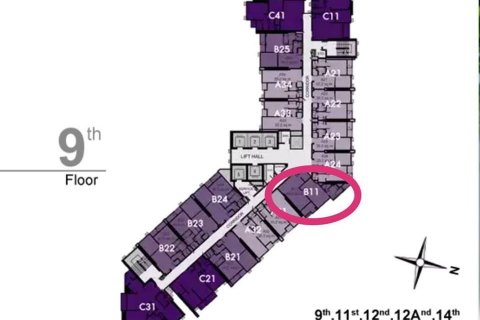 Кондоминиум с 1 спальней в Пхракханонге, Бангкок, Таиланд № 143723 - фото 6