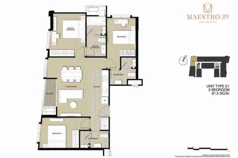 Condo in Bangkok, Thailand, 3 bedrooms  № 183078 - photo 16